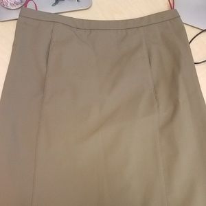 Prada Olive Skirt